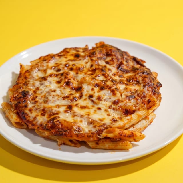 Baked Mostaccioli.