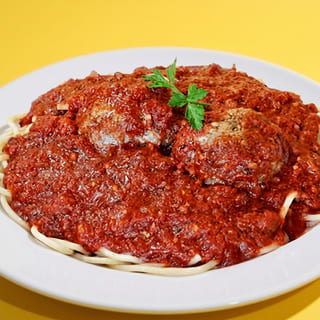 Homemade Spaghetti & Meatballs