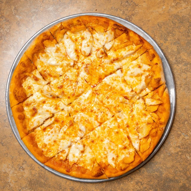 Buffalo Chicken Pizza.