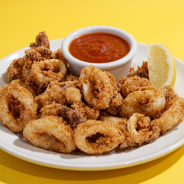 Homemade Calamari.